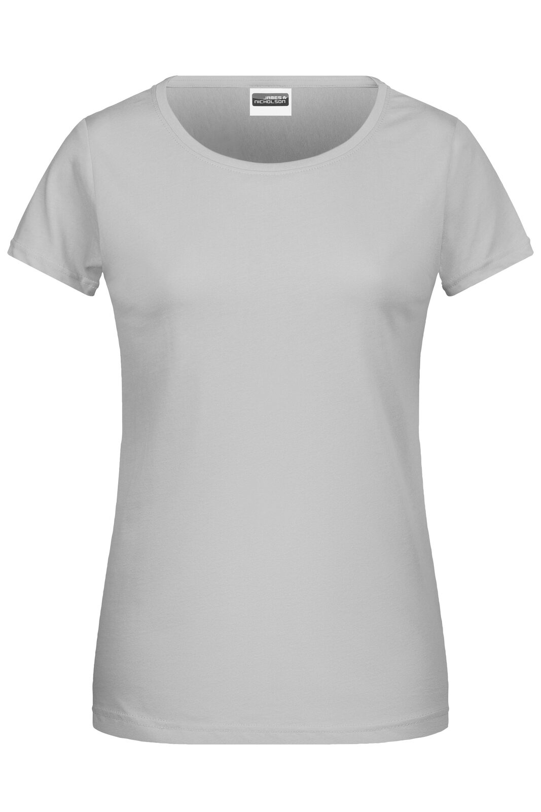 Camiseta básica para mujer - Gris suave