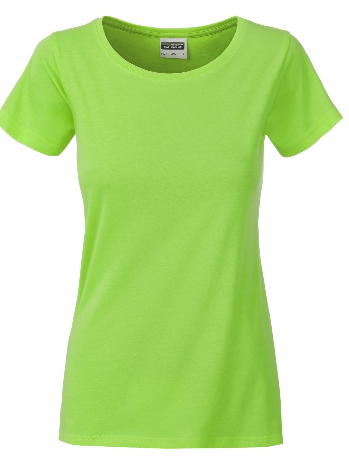 Camiseta básica para mujer - LIM - Verde Lima