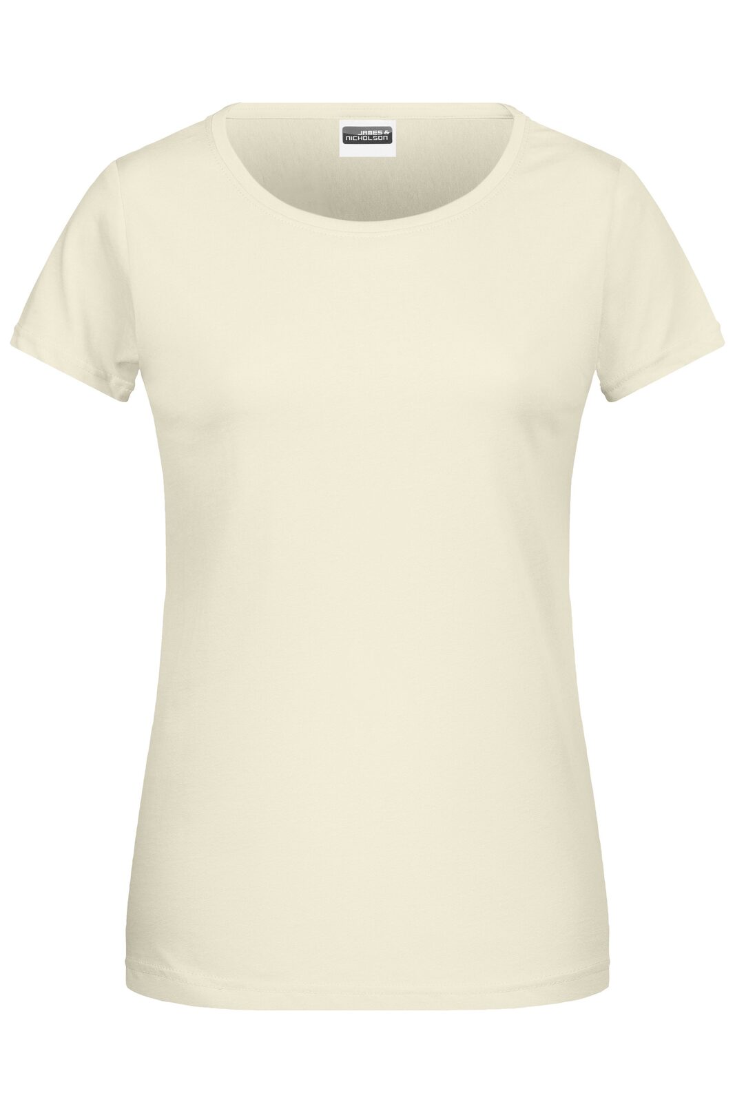 Camiseta básica para mujer - VAN - Vainilla