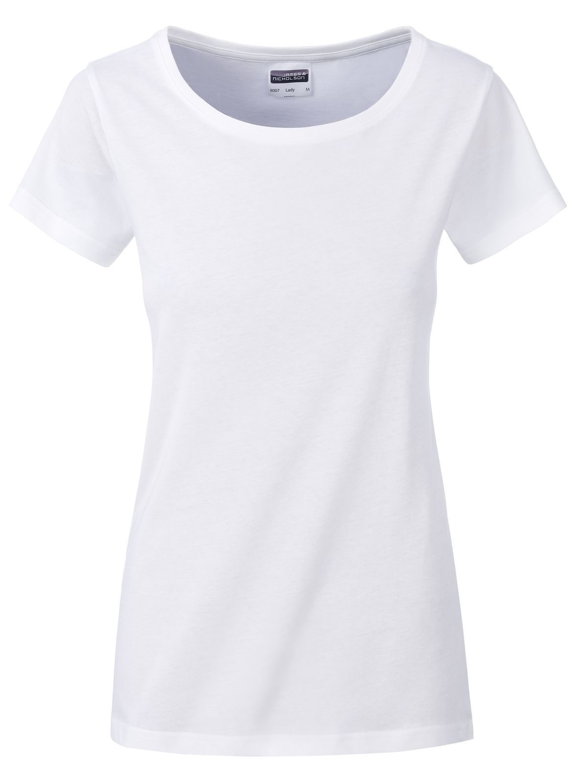 Camiseta básica para mujer - WH - Blanco