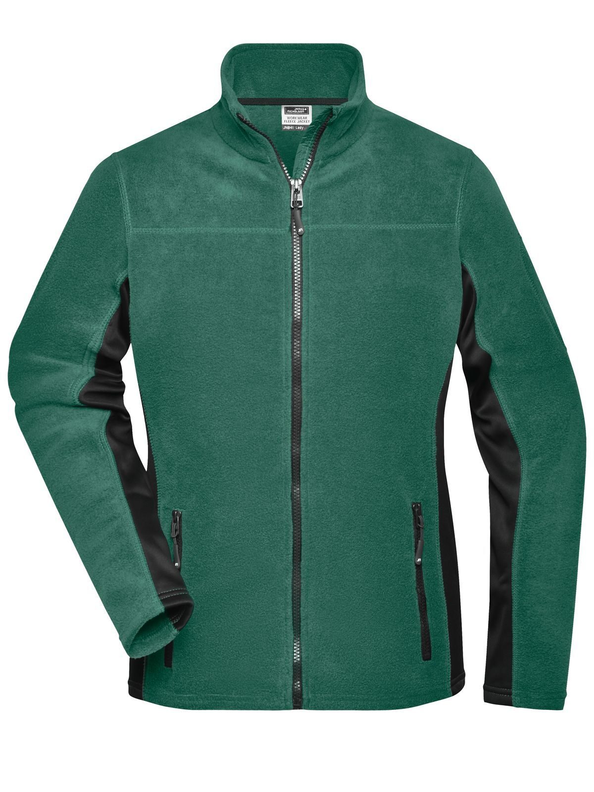 Chaqueta polar de trabajo para mujer STRONG - DGRBL - Verde Oscuro-Negro