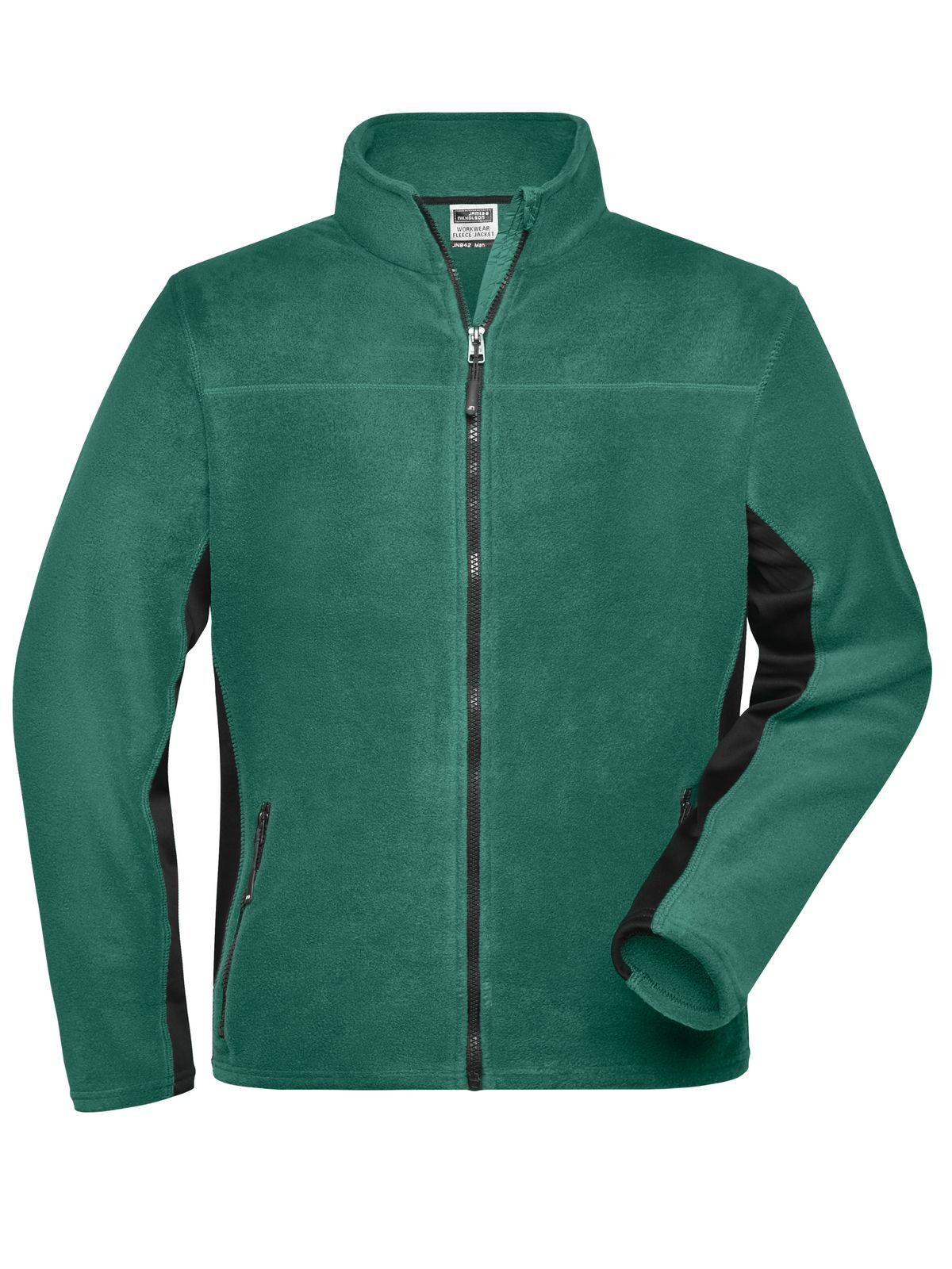 Chaqueta polar de trabajo para hombre STRONG - DGRBL - Verde Oscuro-Negro