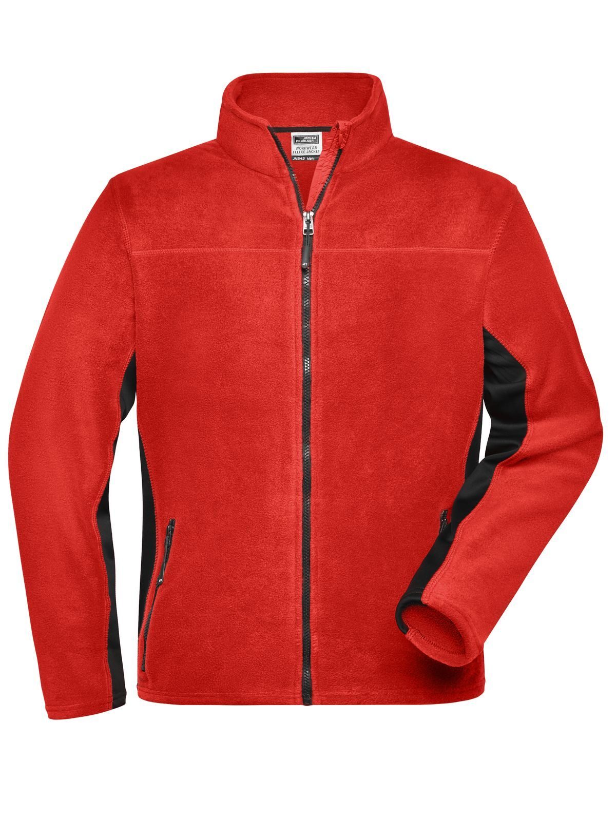 Chaqueta polar de trabajo para hombre STRONG - RDBL - Rojo-Negro
