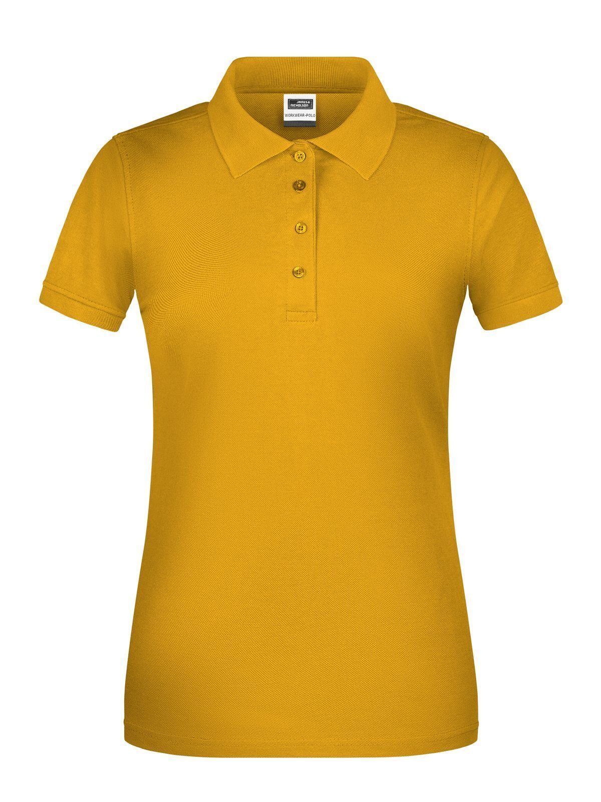 Polo de trabajo para mujer OCS Blended - GOYE - Amarillo Dorado