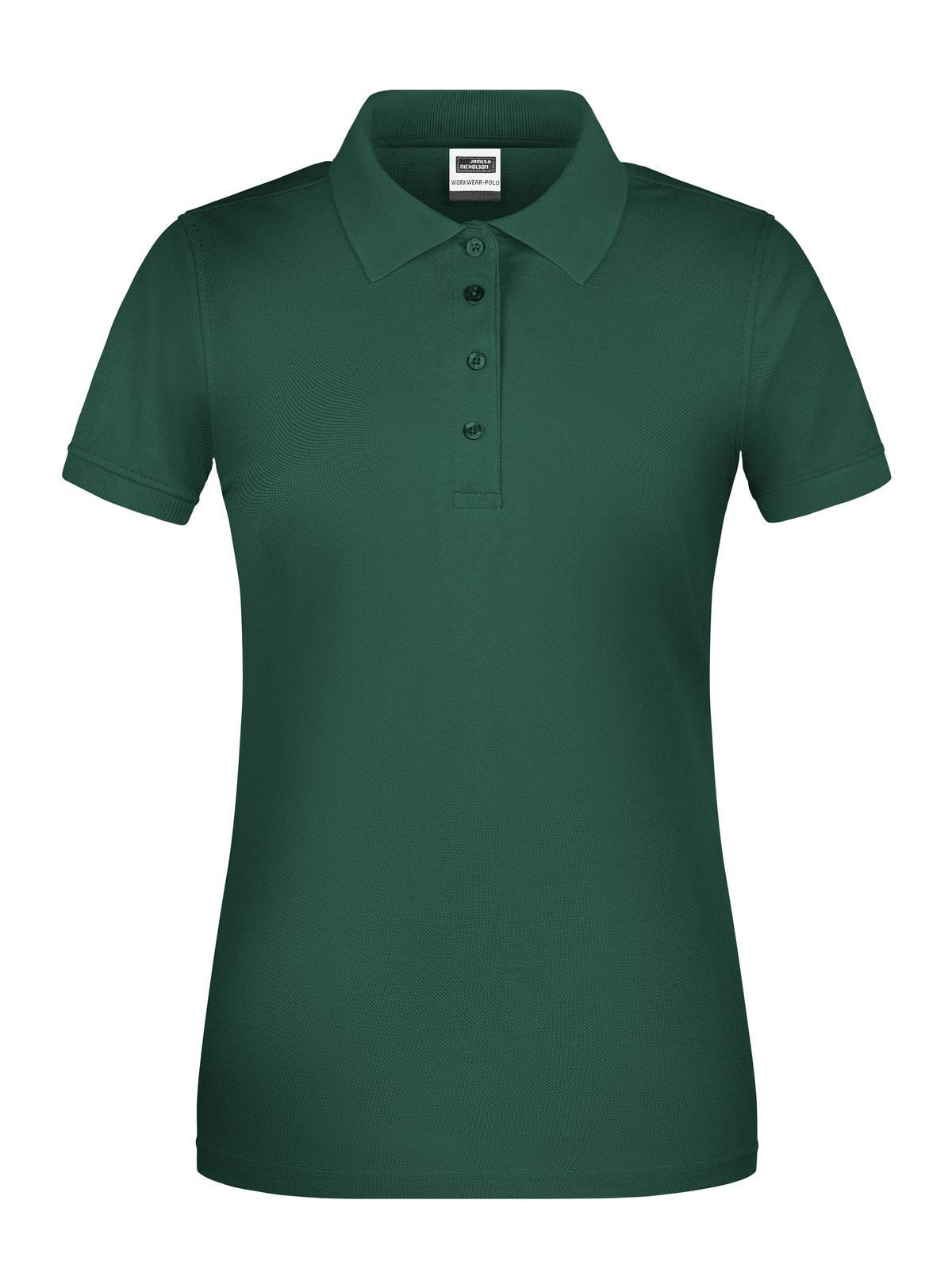 Polo de trabajo para mujer OCS Blended - DGR - Verde Oscuro