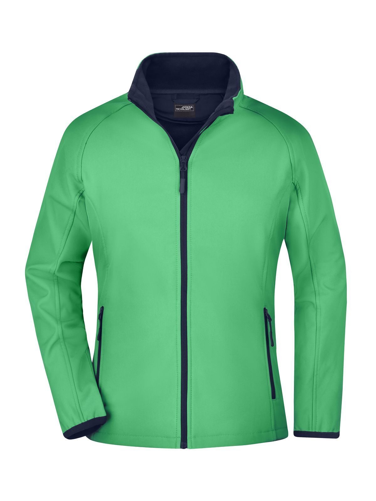Chaqueta softshell promocional para mujer - GRNY ​​- VERDE-AZUL MARINO