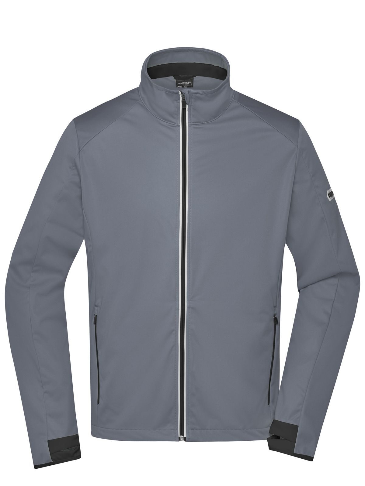 Chaqueta softshell deportiva para hombre - TIBL - Titán - Negro
