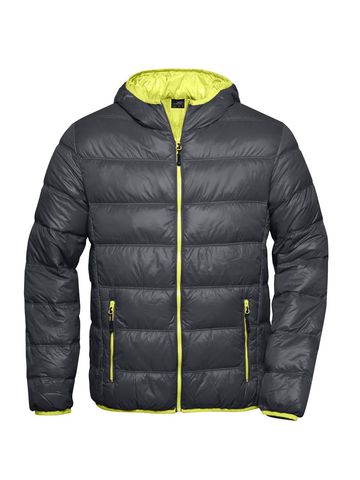 Chaqueta de plumas para hombre - CBAY - Ácido - Amarillo