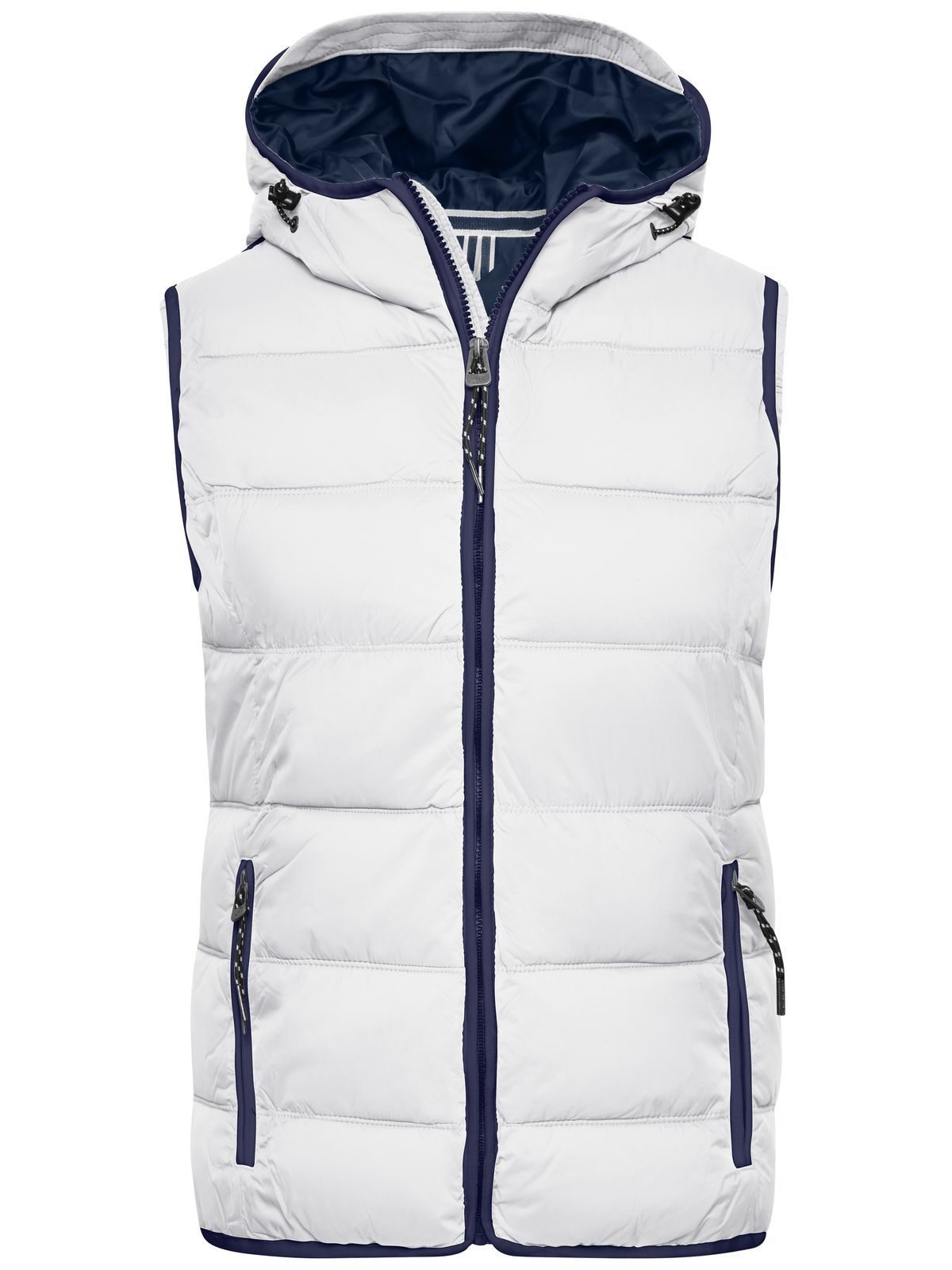 Chaleco marítimo para mujer - WHNY - Blanco-azul marino