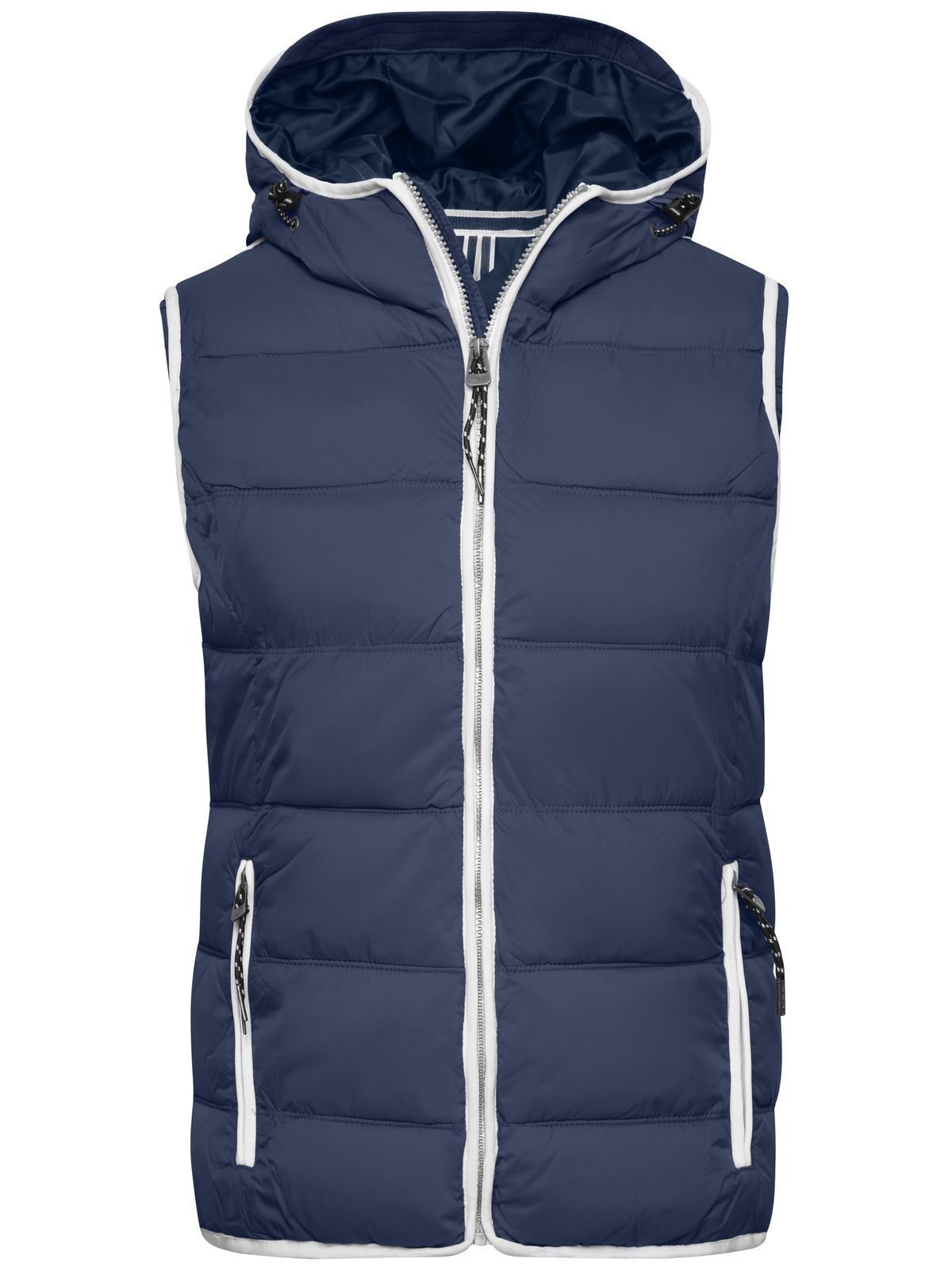 Chaleco marítimo para mujer - NYWH - Azul marino-blanco