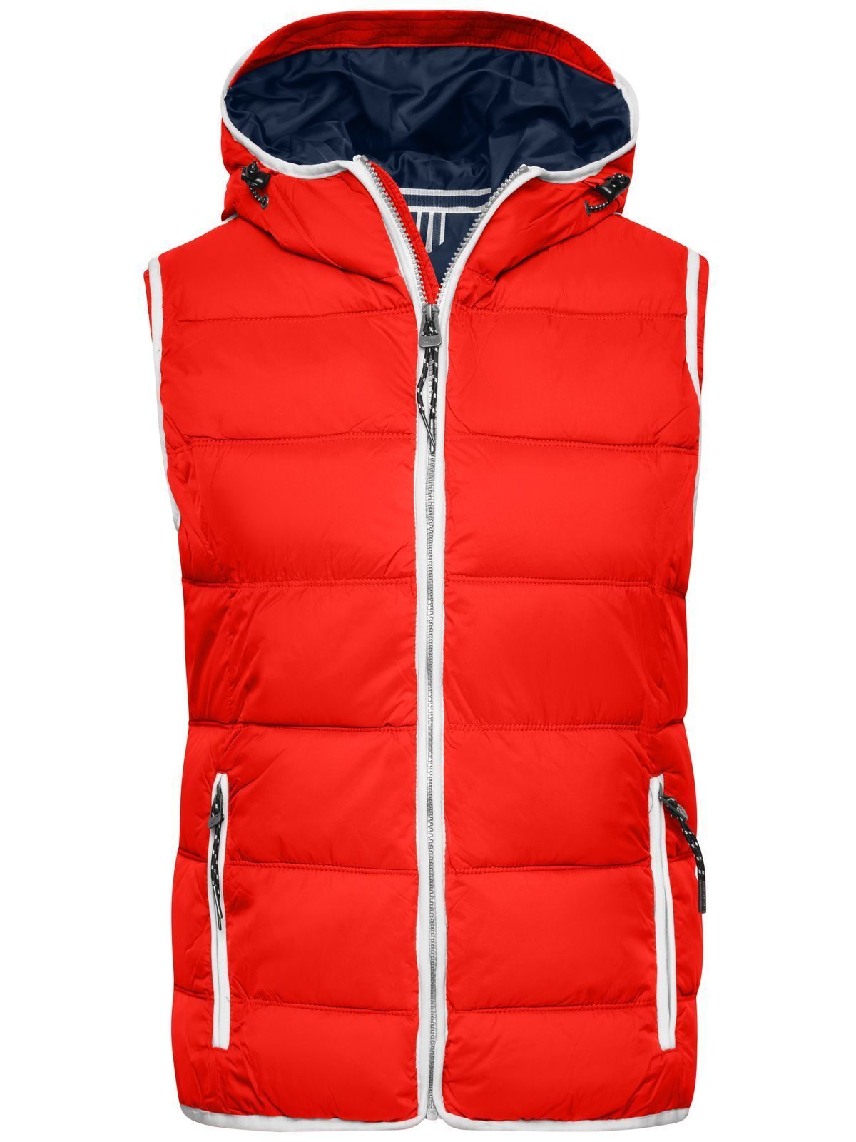 Chaleco marítimo para mujer - RDWH - Rojo-blanco