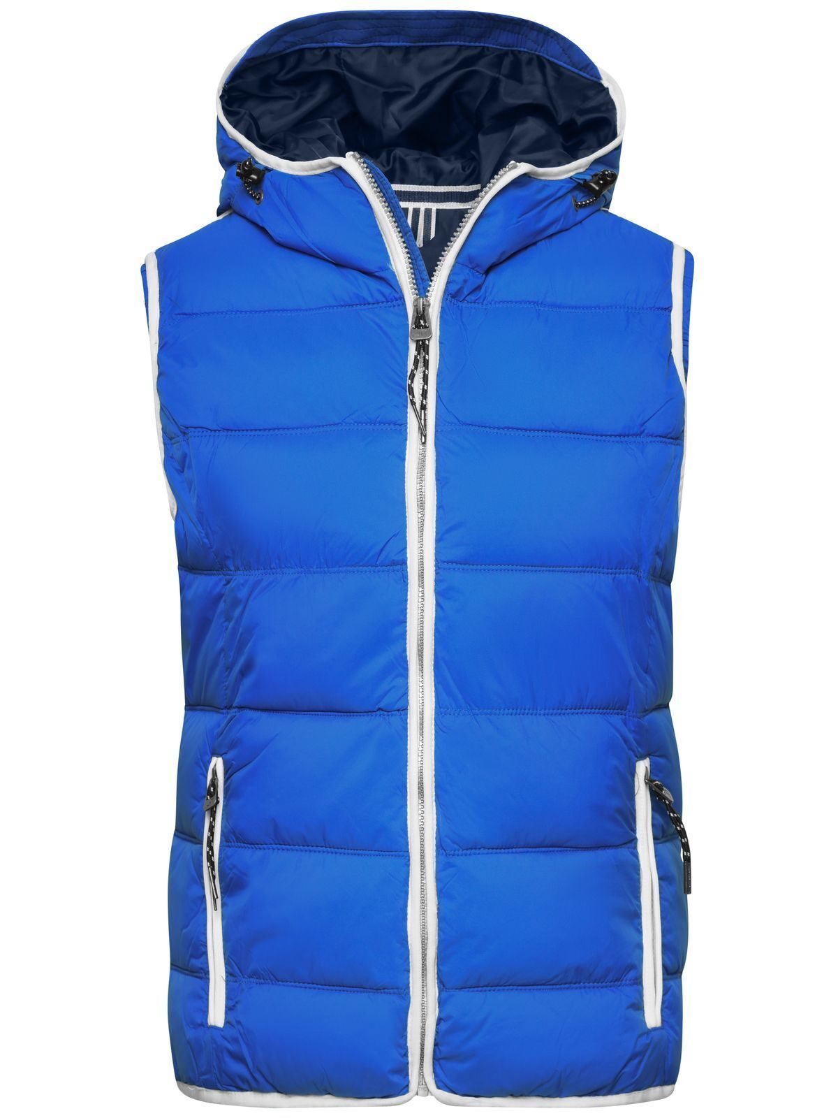 Chaleco marítimo para mujer - NABLUWH - Azul marino blanco