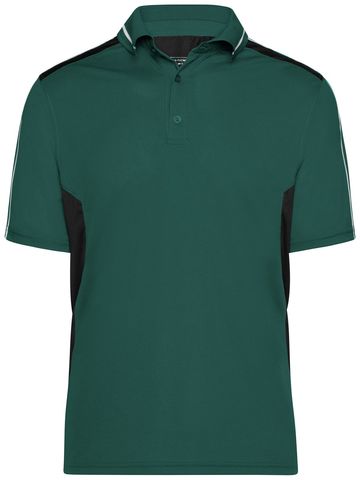 Polo para artesanos - DGRBL - Verde Oscuro-Negro