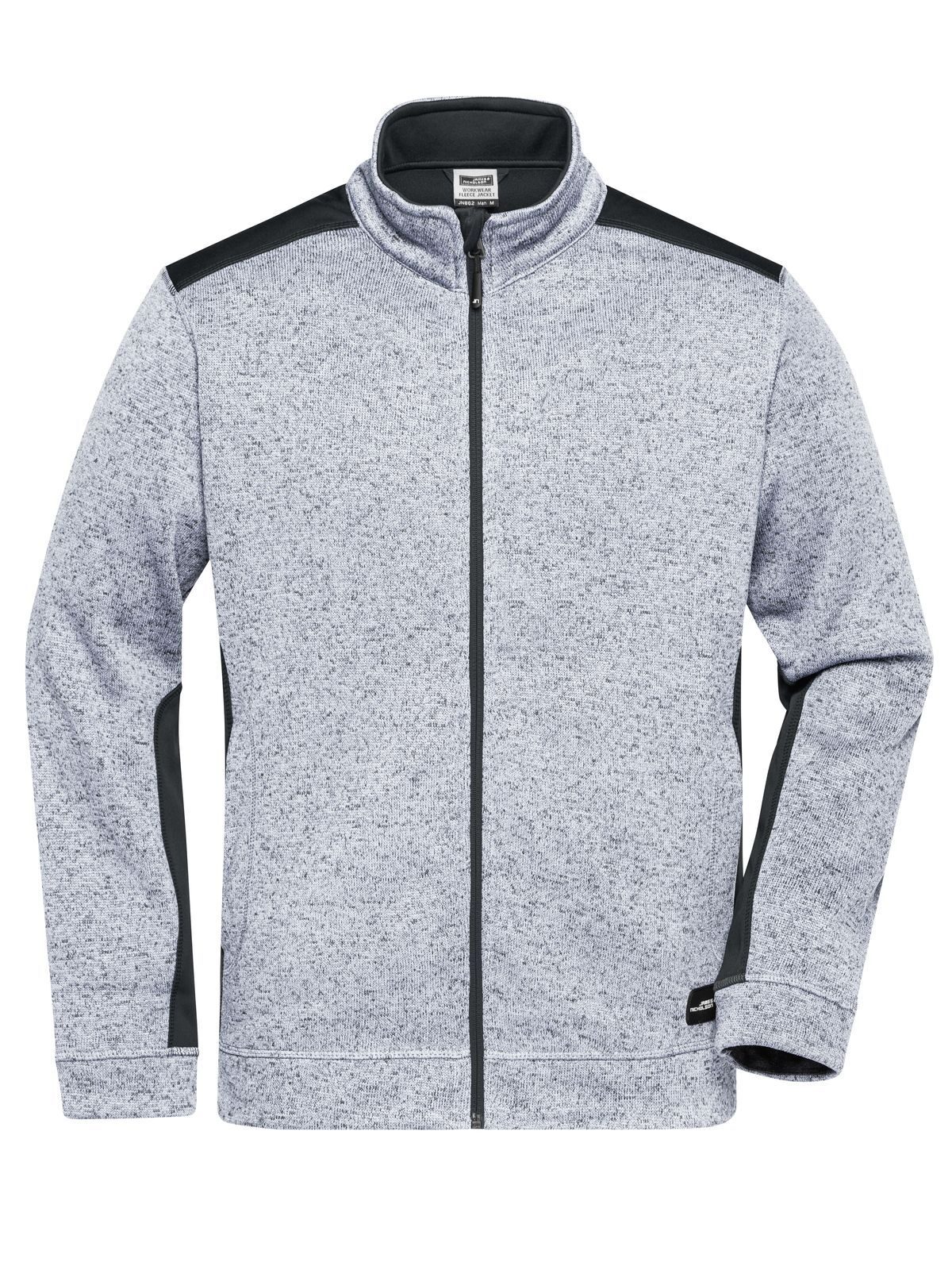 Chaqueta de forro polar de punto para hombre -RESISTENTE- - WHMCB - Blanco Melánico - Carbono