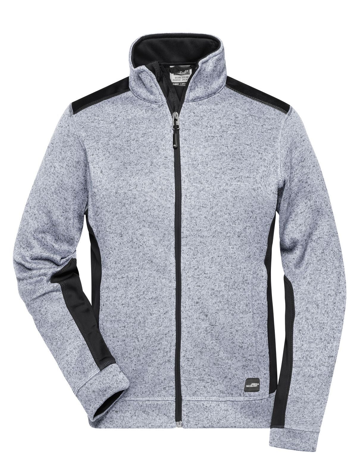 Chaqueta de forro polar de punto para mujer -RESISTENTE- - WHMCB - Blanco Melánico - Carbono