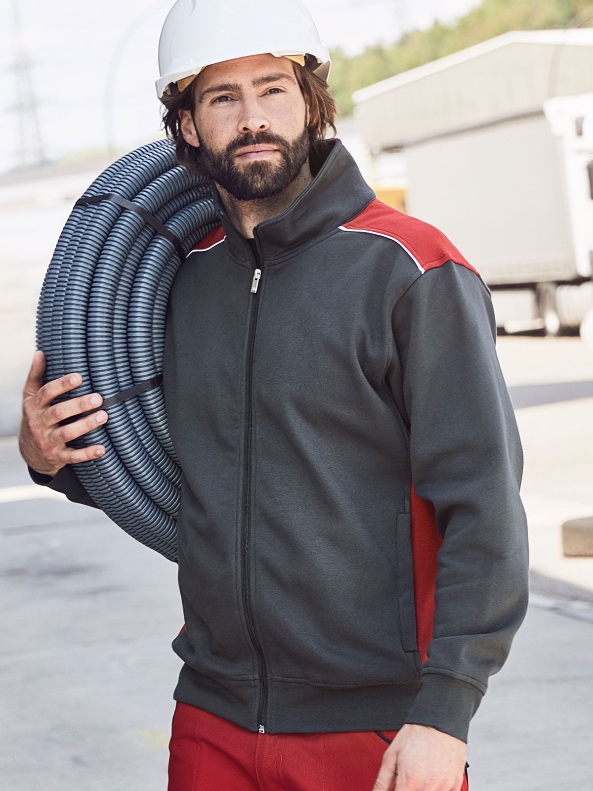 Chaqueta deportiva de trabajo para hombre - COLOR -