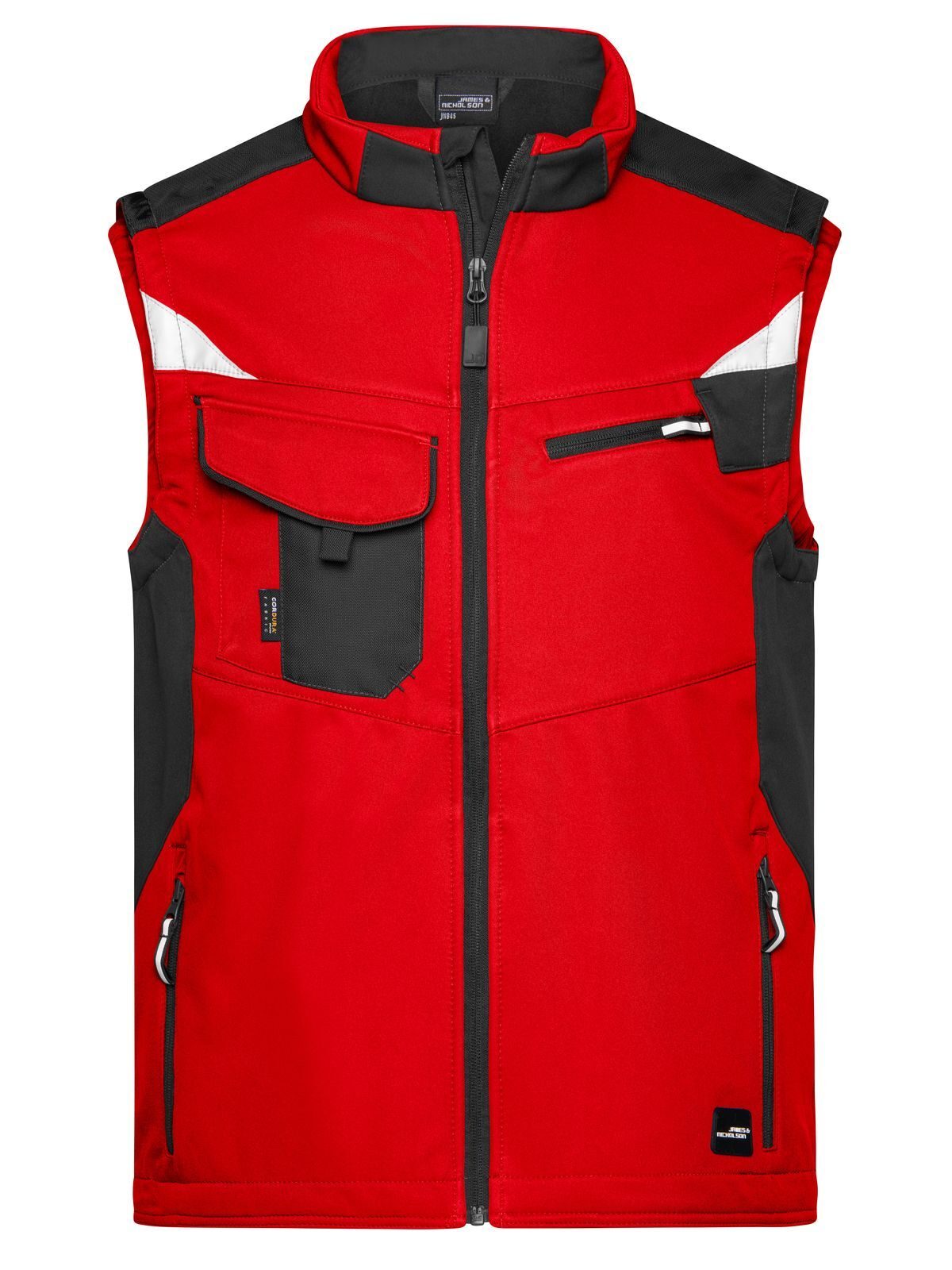 Chaleco softshell de trabajo -RESISTENTE- - RDBL - Negro