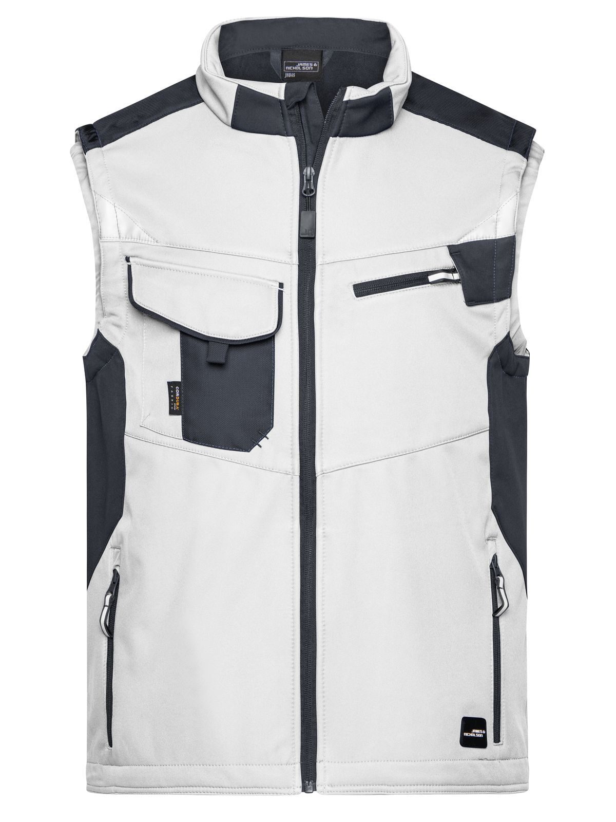 Chaleco softshell de trabajo -RESISTENTE- - WHCB - Carbono
