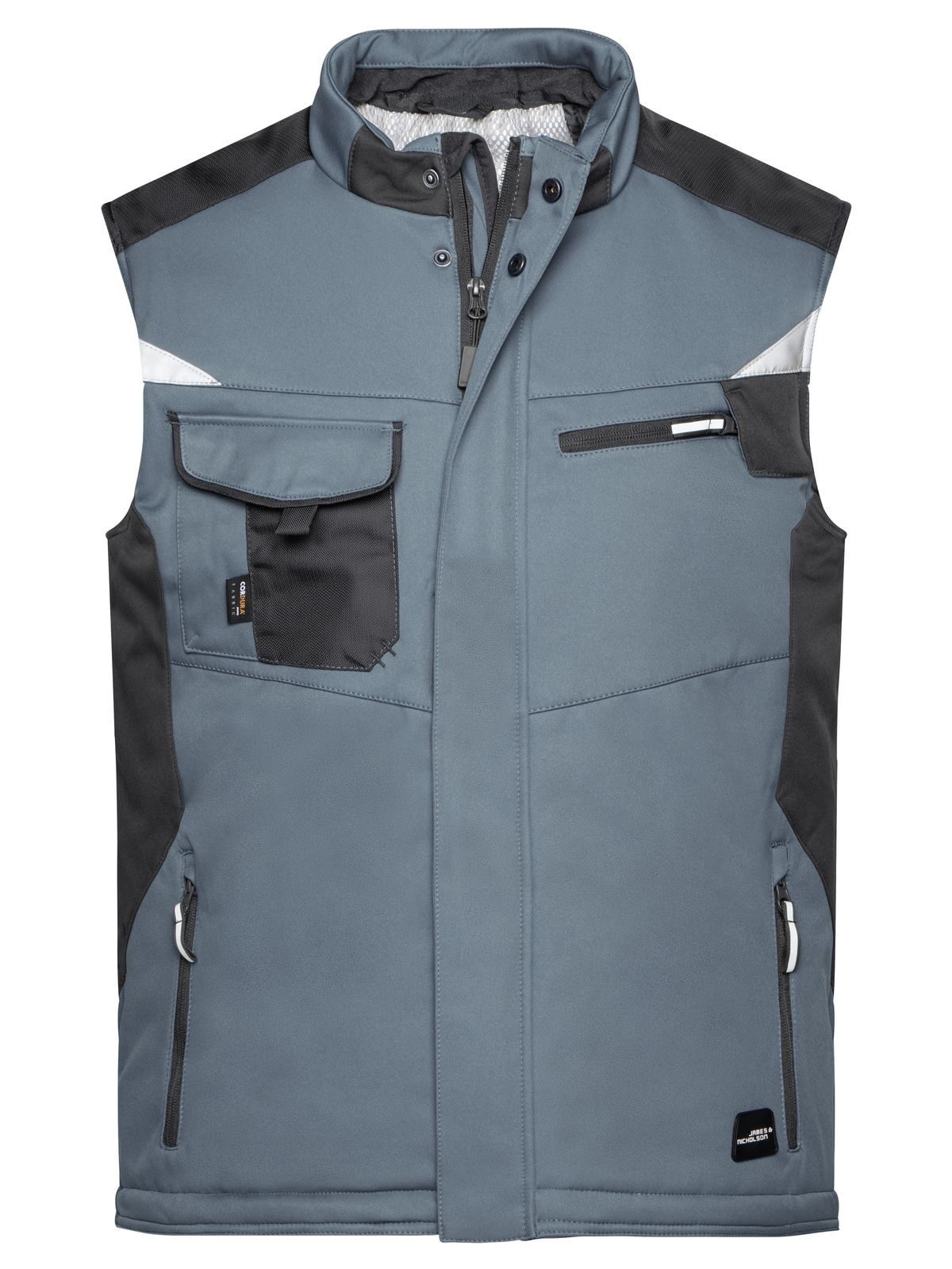 Chaleco softshell Craftsmen -RESISTENTE- - CBBL - Negro De Carbono