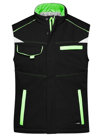 Chaleco acolchado softshell para trabajo - Nivel 2 - BLLIM - Lima-Verde
