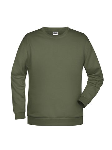 Hombre de sudor básico - OL - OL-OLIVE