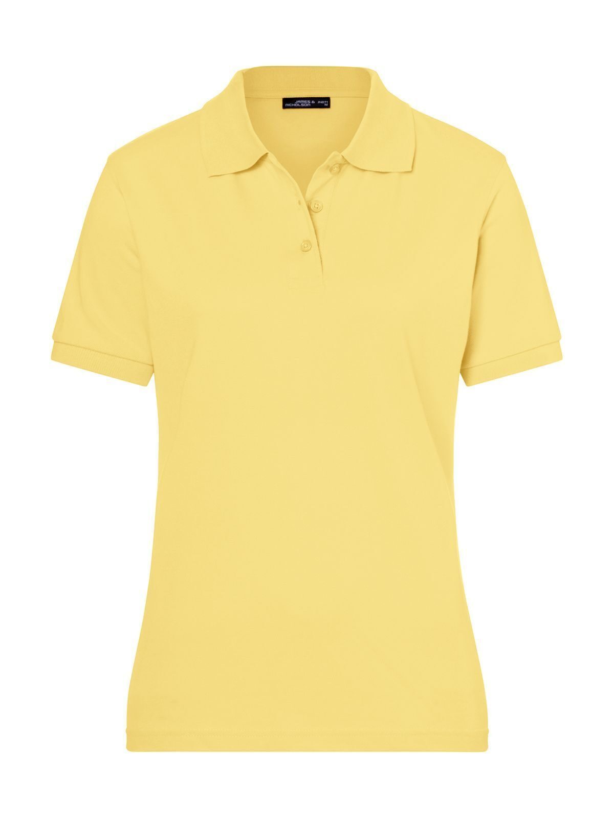 Polo clásico para mujer - LYE - Amarillo claro