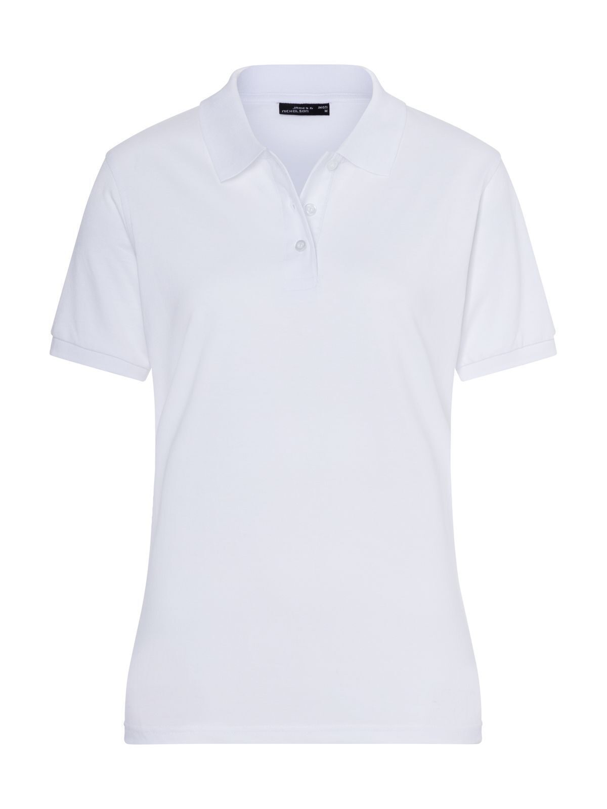 Polo clásico para mujer - WH - Blanco