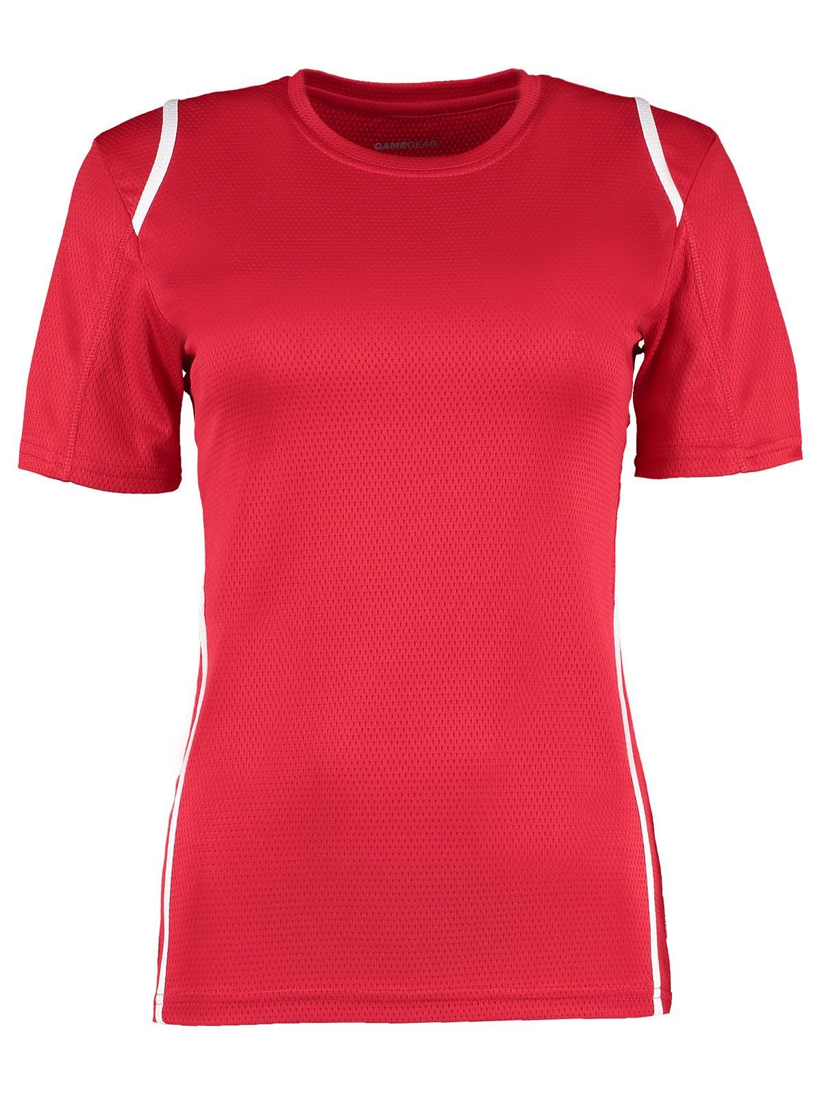 Camiseta Cooltex para mujer - Rojo/blanco
