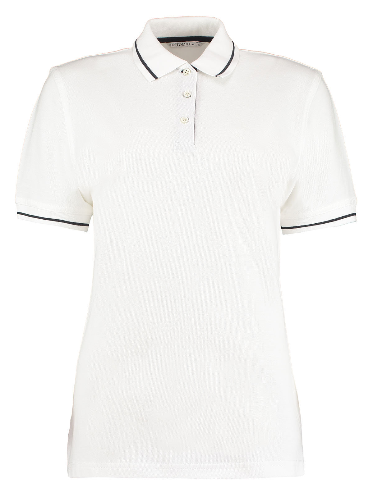 Polo St. Mellion de corte clásico para mujer - 052 - Azul marino/amarillo
