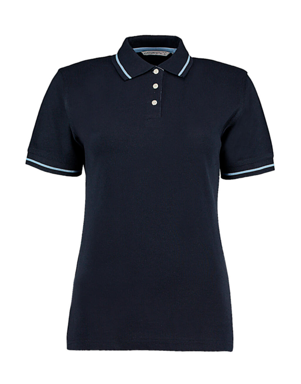 Polo St. Mellion de corte clásico para mujer - 241 - NAV-LBL - azul marino claro