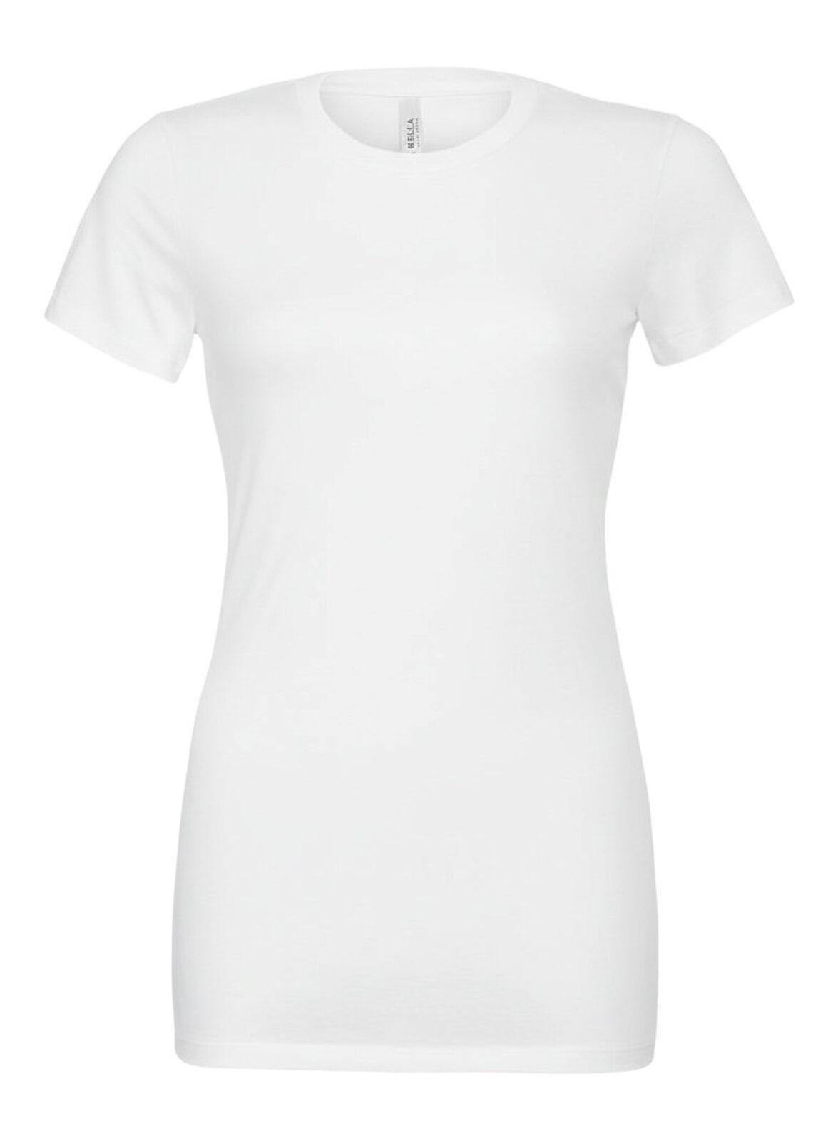 Camiseta de manga corta de punto relajado para mujer - WH - Blanco
