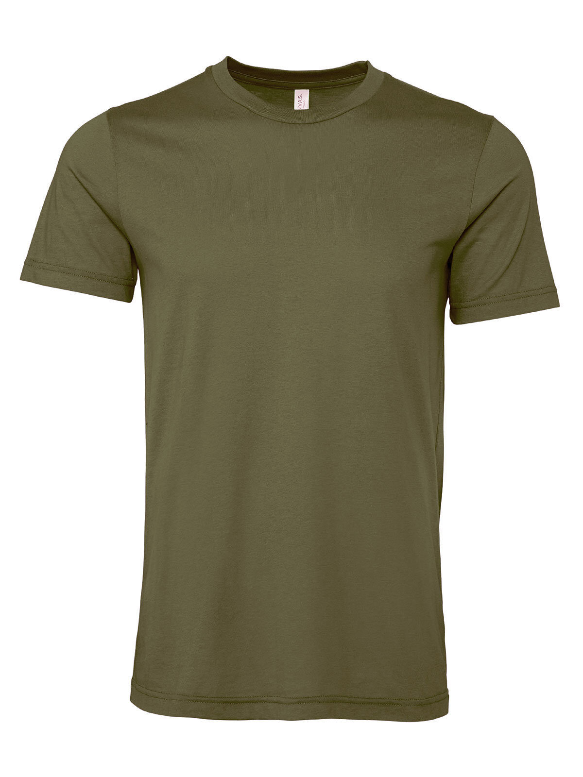 Camiseta unisex de manga corta de punto - 00274 - Verde militar