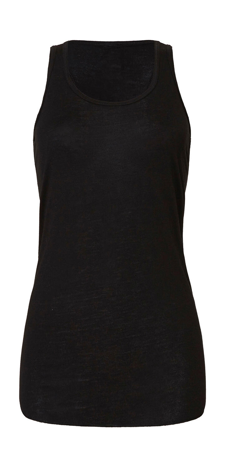 Camiseta sin mangas de natación con espalda fluida - BK - Negro