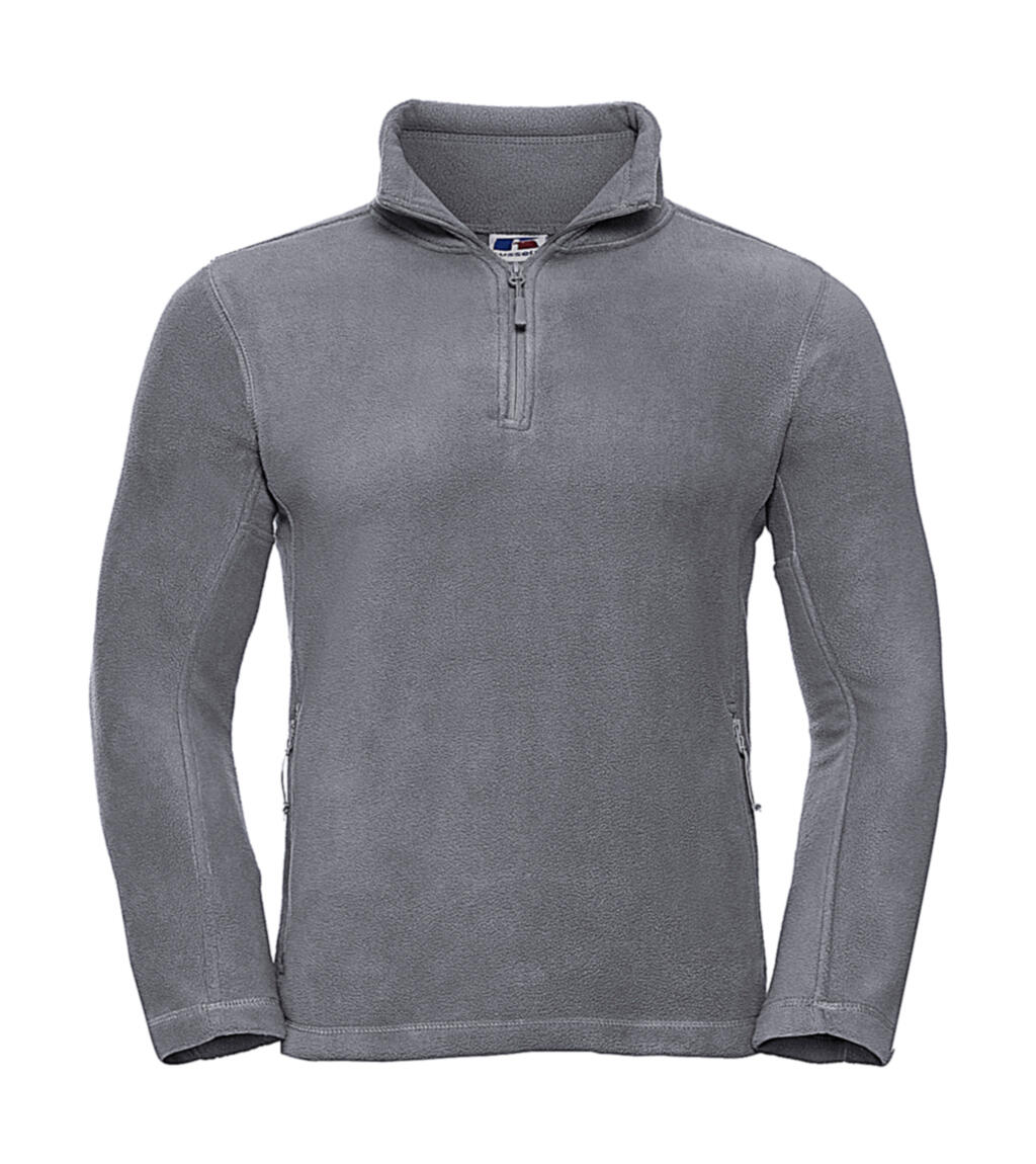 Forro polar para exteriores con cremallera de un cuarto - CG - Gris Convoy