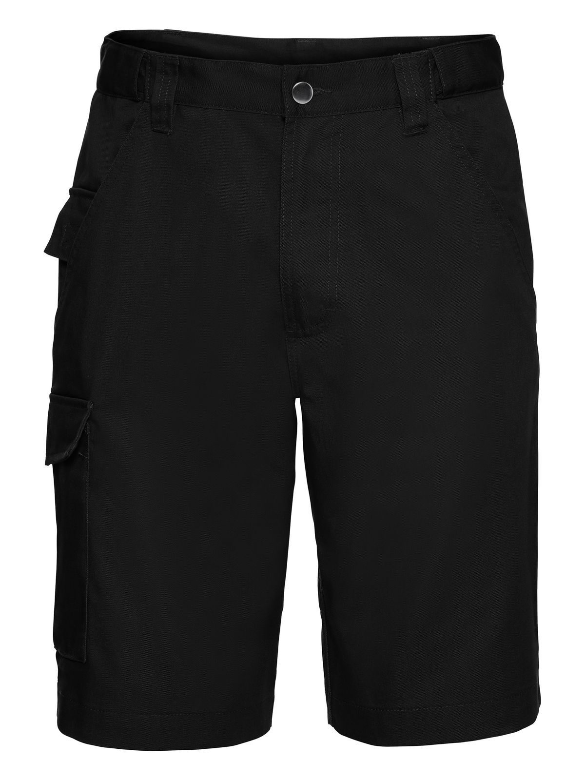 Pantalones cortos de sarga de polialgodón para trabajo - 36 - Negro