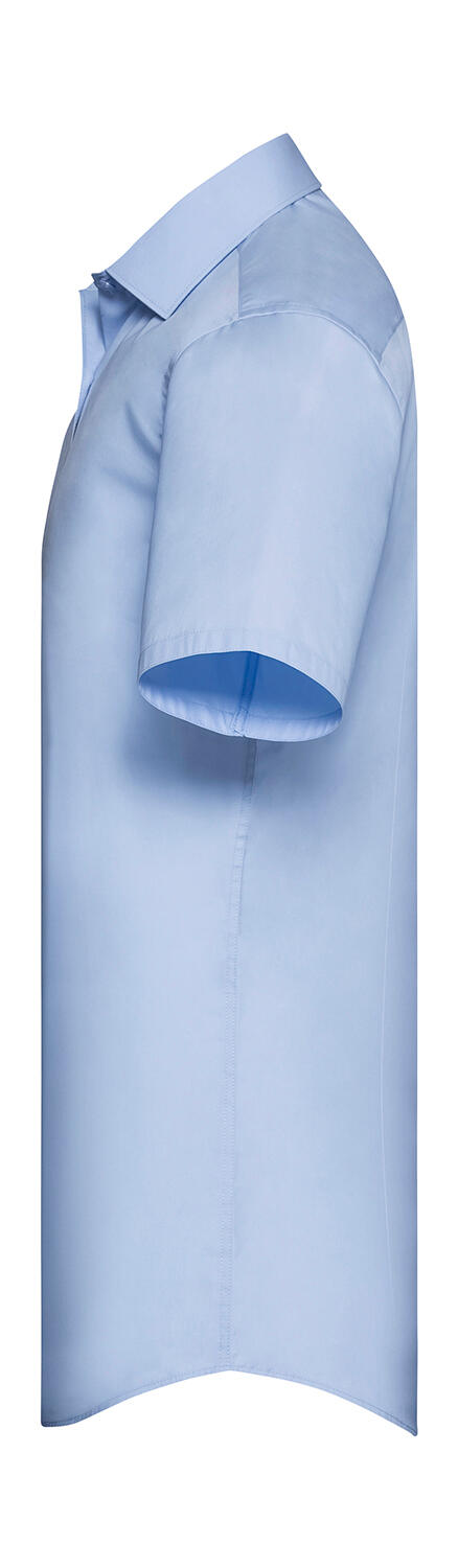 Camisa elástica de manga corta definitiva para hombre