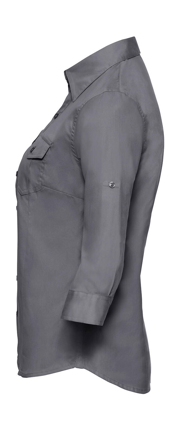 Camisa de mujer de manga 3/4 con puño