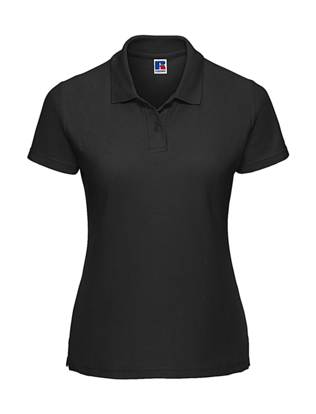 Polo clásico de polialgodón para mujer - 36 - Negro