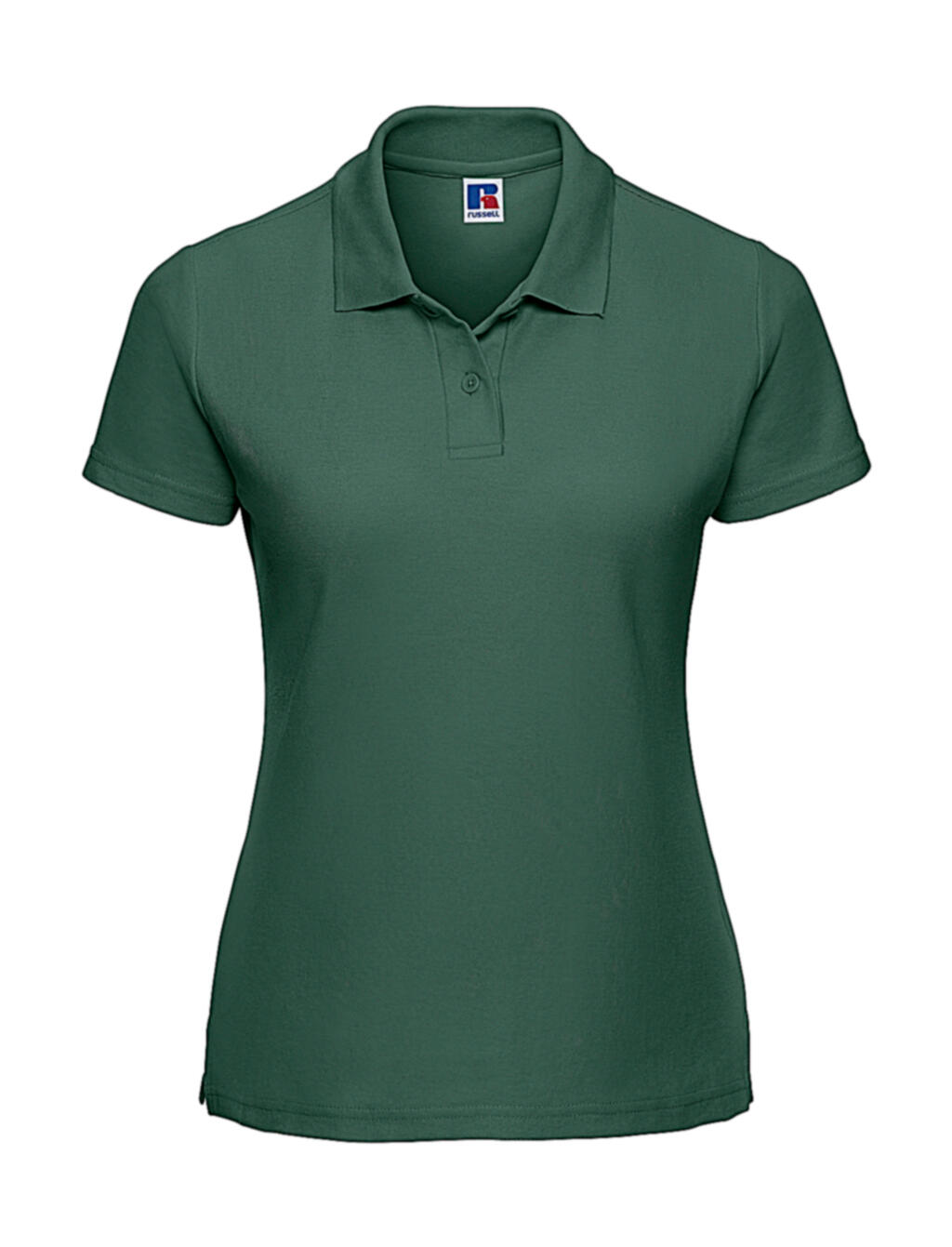 Polo clásico de polialgodón para mujer - 38 - Verde botella