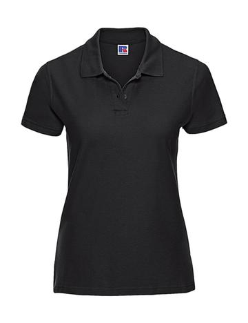 Polo de algodón de alta calidad para mujer - 36 - Negro