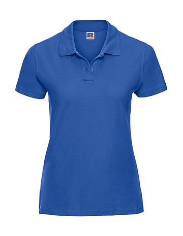 Polo de algodón de alta calidad para mujer - Azur