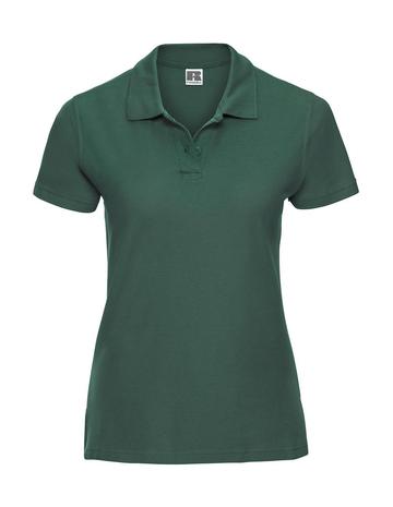 Polo de algodón de alta calidad para mujer - 38 - Verde botella