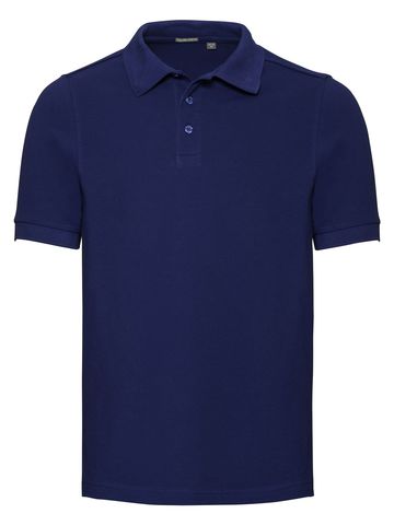 Polo elástico de corte sastre para hombre - Real brillante