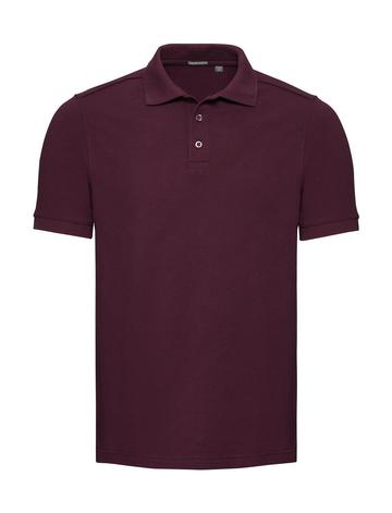 Polo elástico de corte sastre para hombre - 41 - Borgoña