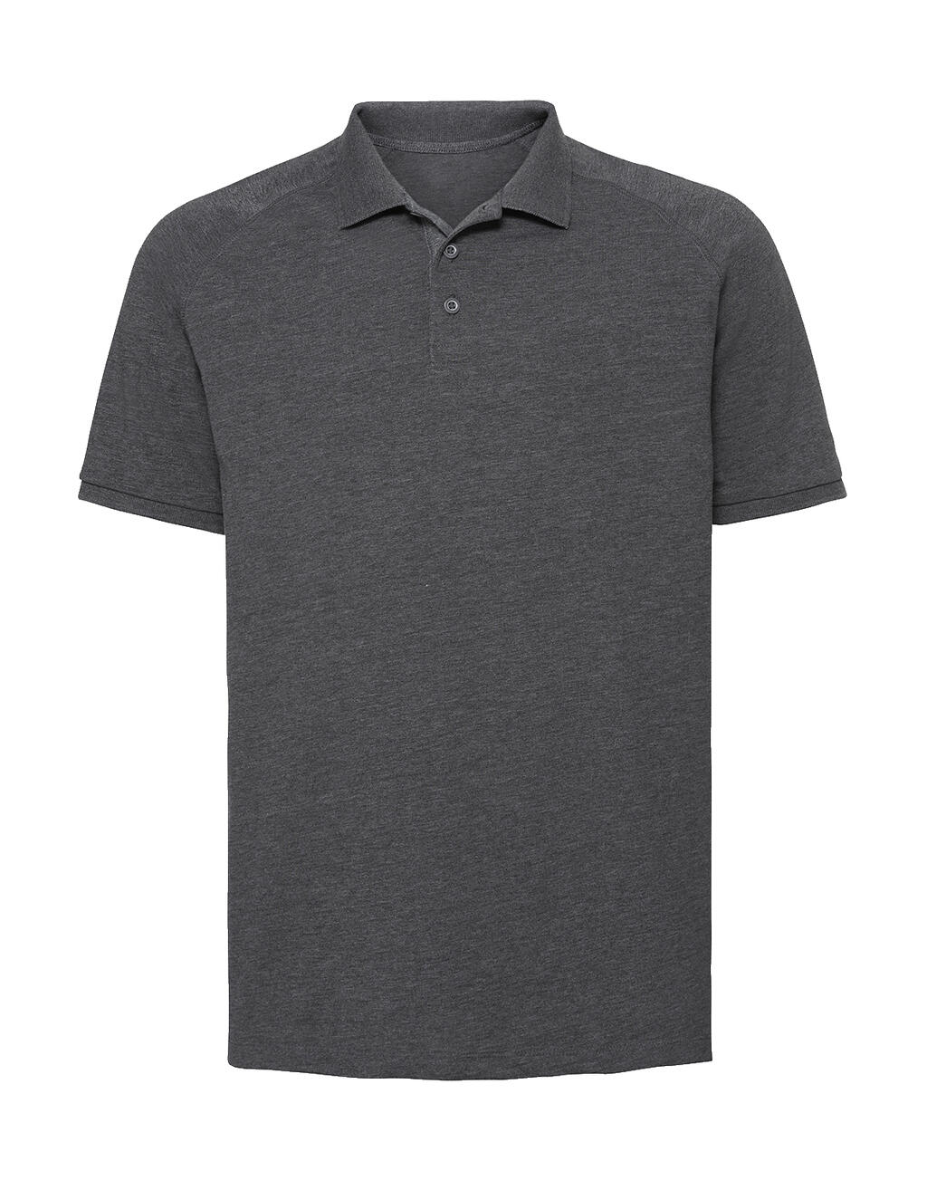 Polo raglán de punto HD para hombre - GY - Marfil gris