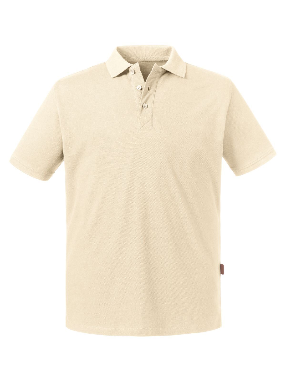 Polo de hombre de algodón orgánico puro - 60 Natural