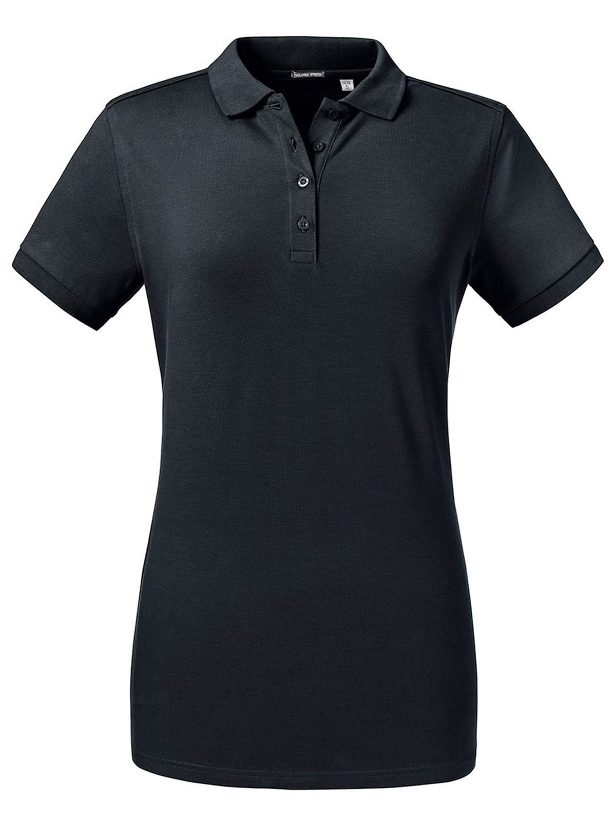 Polo elástico de corte sastre para mujer - 36 - Negro