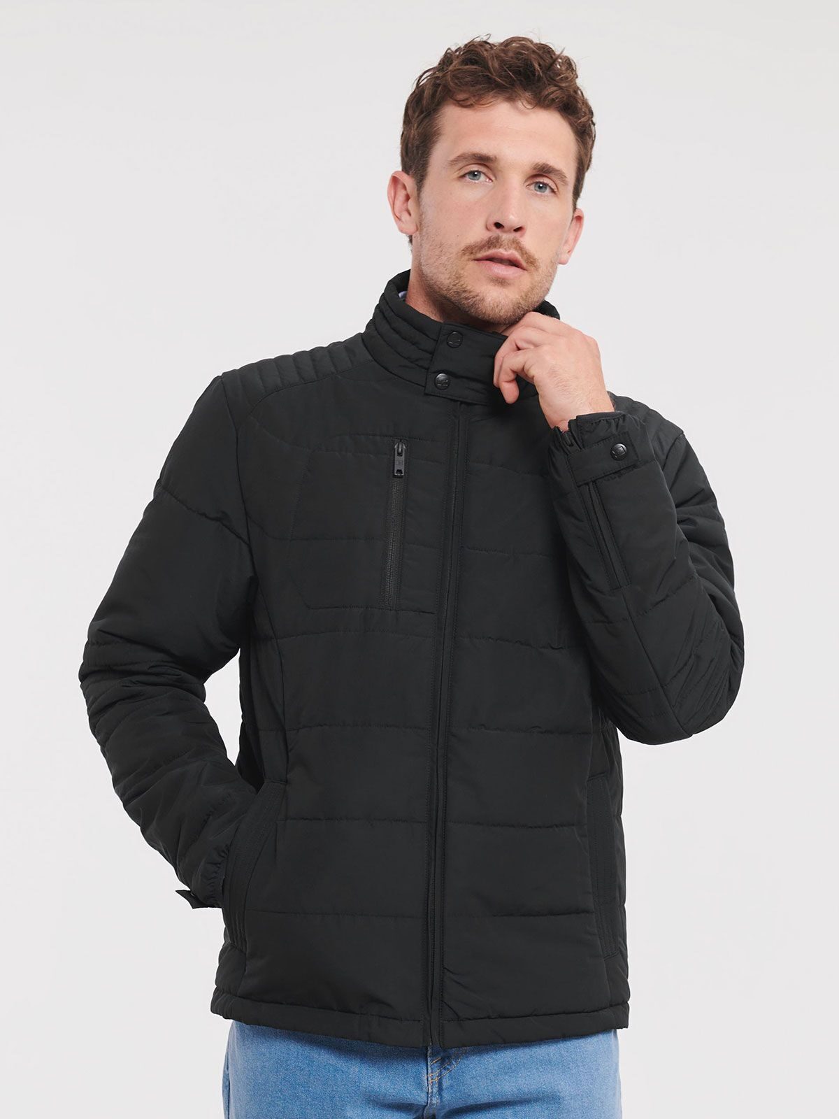 Chaqueta cruzada para hombre