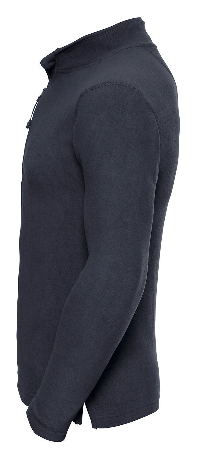 Chaqueta de micropolar para hombre con cremallera de 1/4