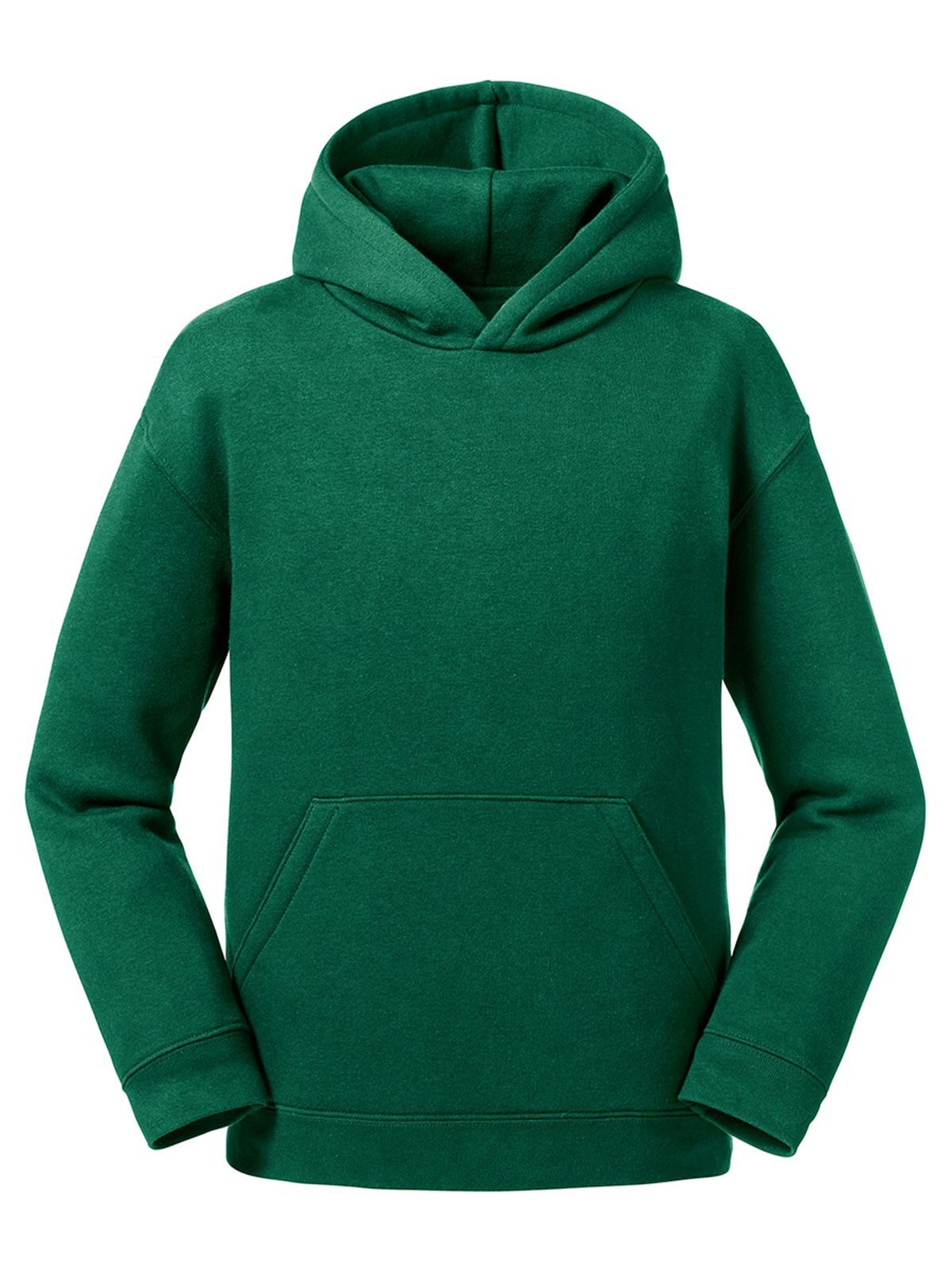 Sudadera con capucha auténtica para niños - 38 - Verde botella